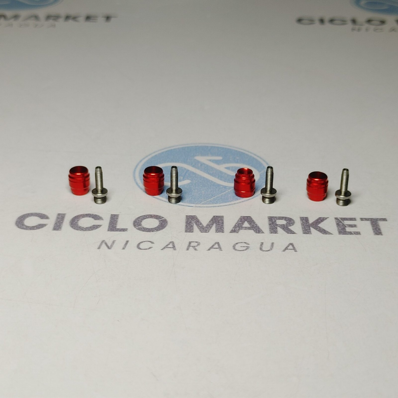 Terminales de Freno Hidráulico SRAM Rojos 4 Pack